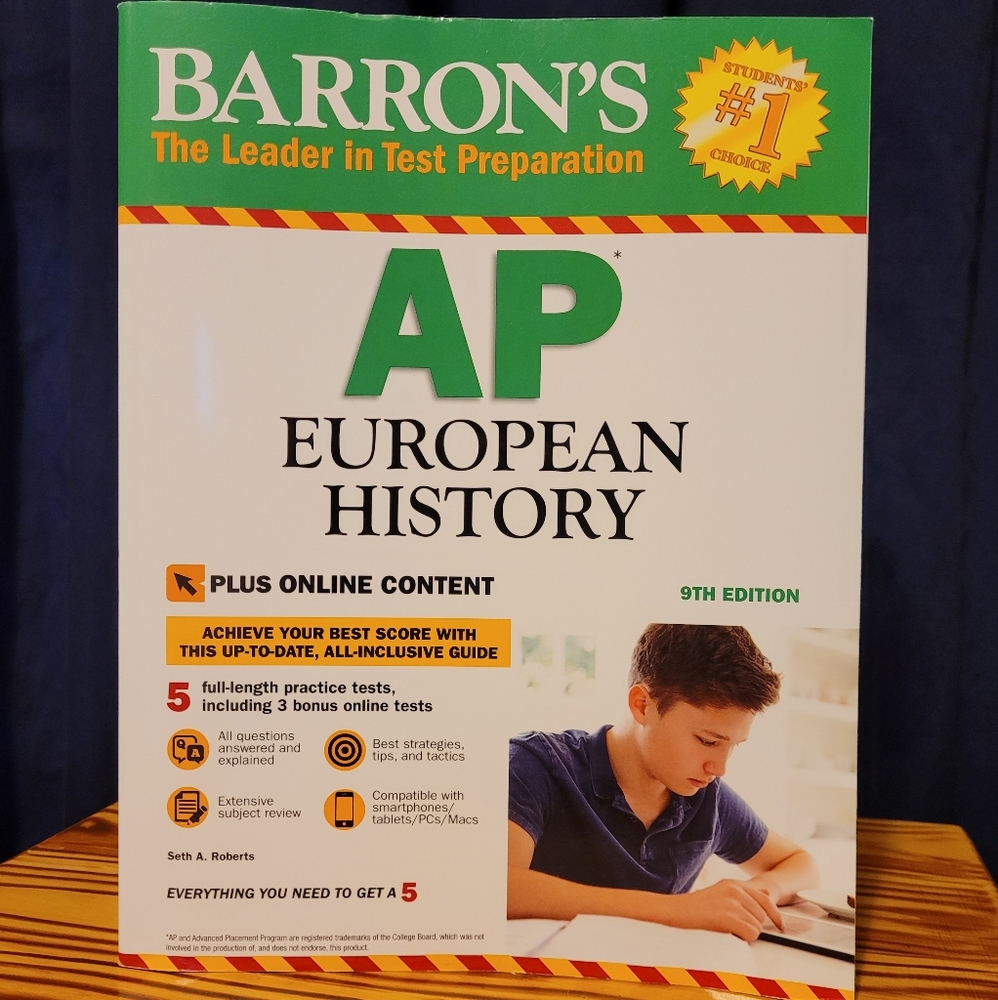 AP European History Test Prep Book